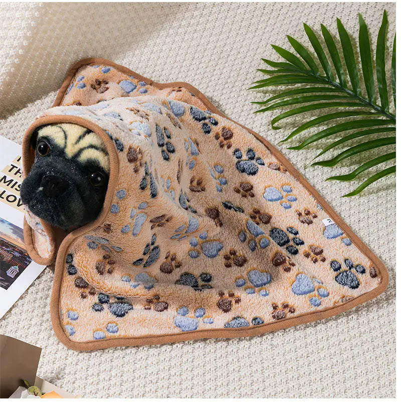 SnugglePaws Plush Throw Blanket