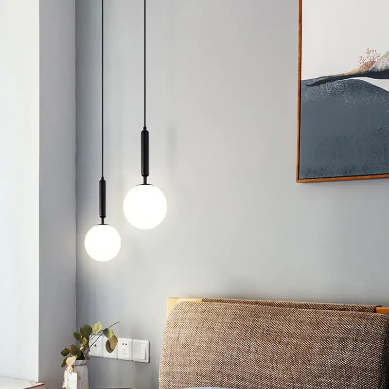 CrystalGlow Orb Chandelier