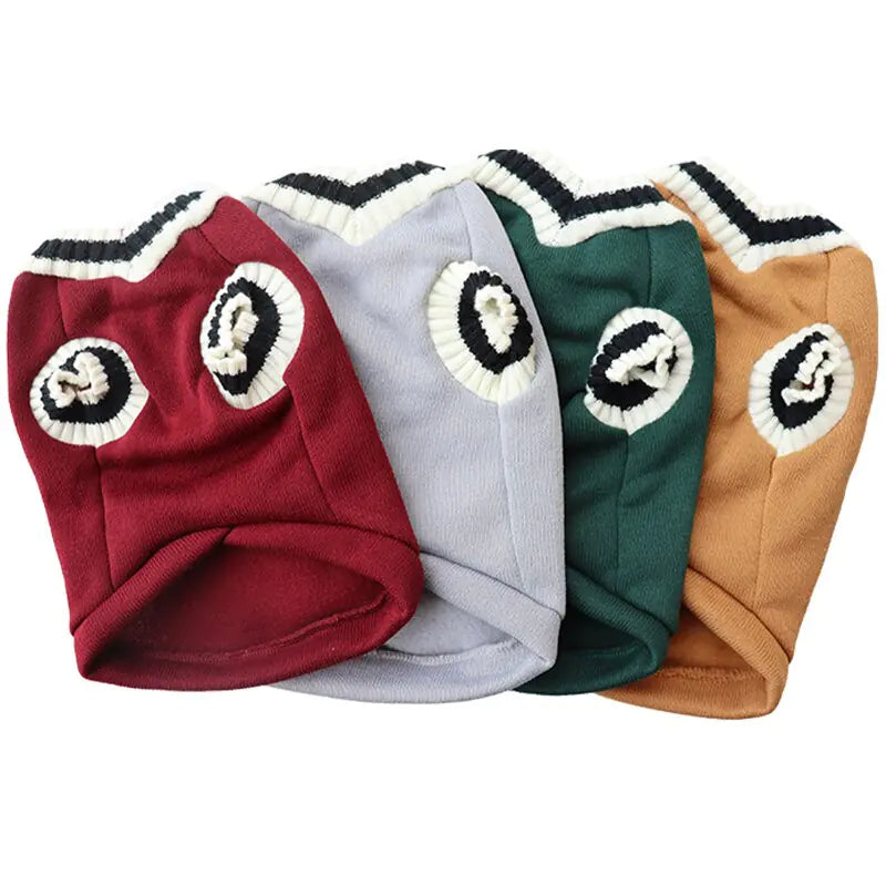 FurryFrat College Style Dog Coat