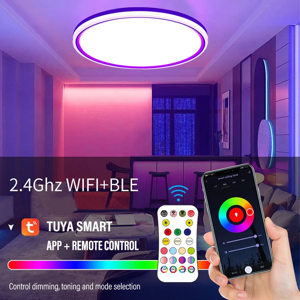 ColorShift Slim Ceiling Light