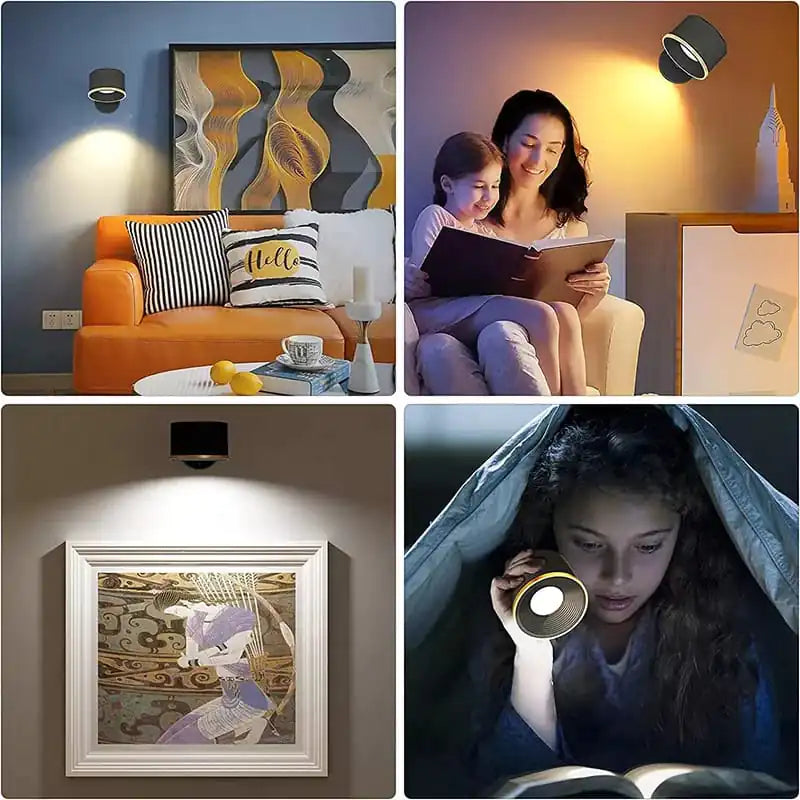 FlexiGlow Detachable Wall Lamp