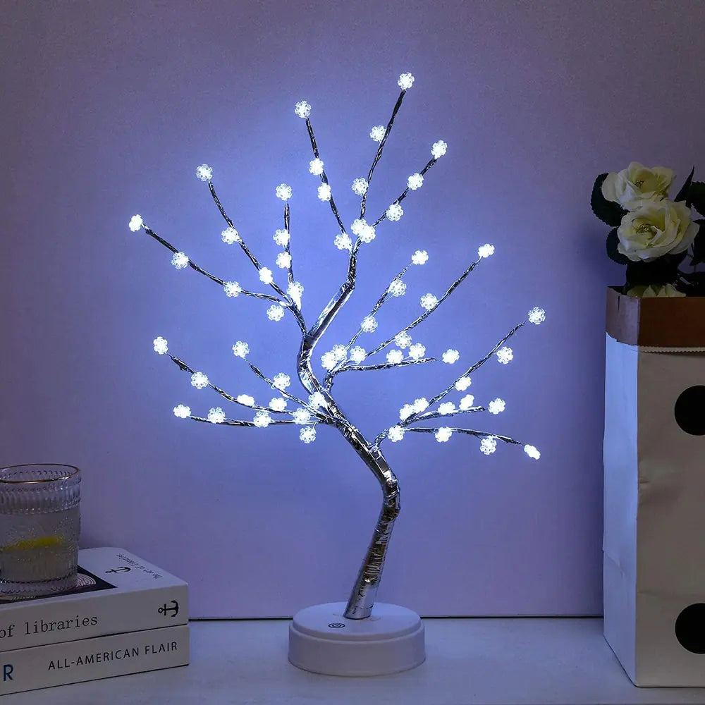 Bonsai Tree Night Light Touch Lamp