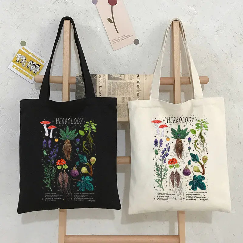Herbology Canvas Tote Bag