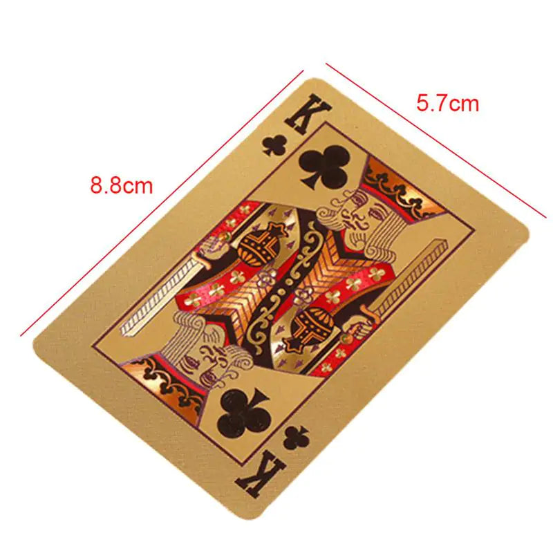 Gold Leaf Playing Cards