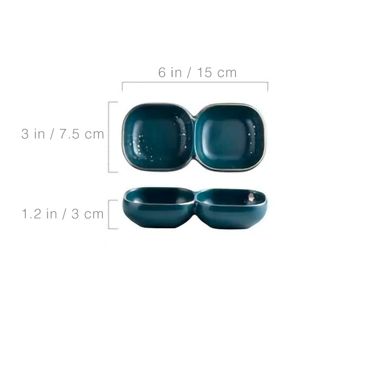 Nordic Green Ceramic Dinnerware Set