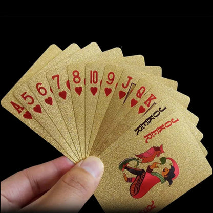 Gold Leaf Playing Cards