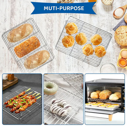 Chef’s Choice Non-Stick Baking & Cooling Racks, Set of 2