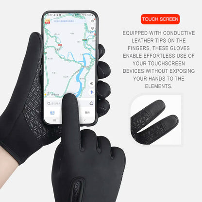 Unisex Touchscreen Waterproof Full Finger Thermal Gloves