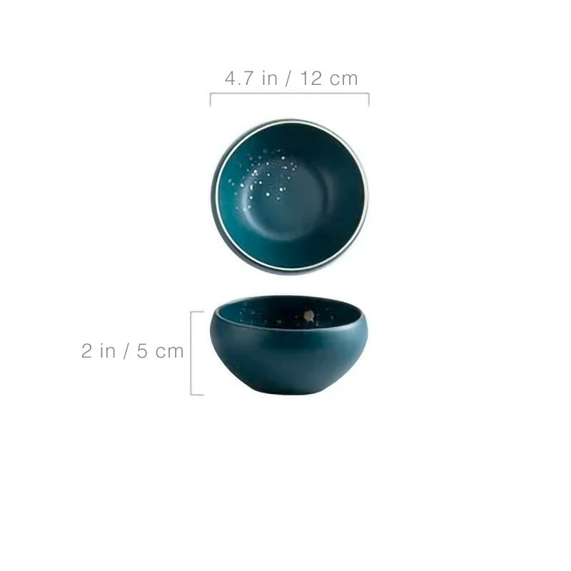 Nordic Green Ceramic Dinnerware Set