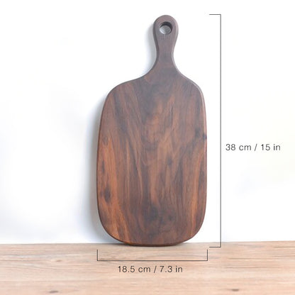 CulinaryCraft Walnut Wooden Chopping Board