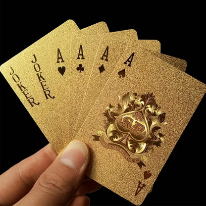 Gold Leaf Playing Cards