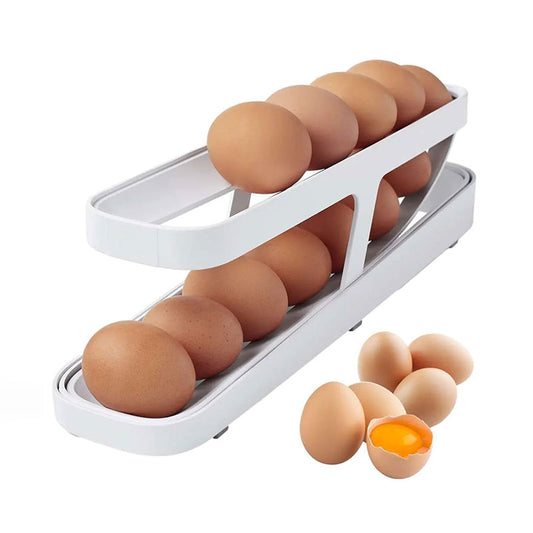 Rolling Double-Layer Egg Dispenser