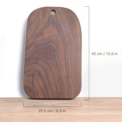CulinaryCraft Walnut Wooden Chopping Board