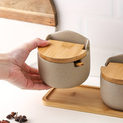 Gourmet Spice Boxes, Set of 3