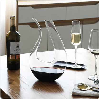 Artisan U-Shaped Wine Decanter