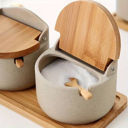 Gourmet Spice Boxes, Set of 3