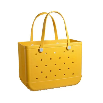 SunSplash Easy-Clean Rubber Beach Bag