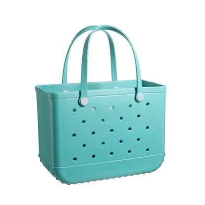 SunSplash Easy-Clean Rubber Beach Bag