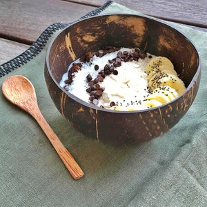Handcrafted Coconut Bowl & Spoon