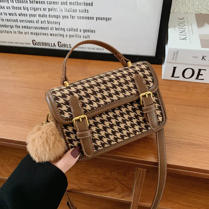 Classic Plaid Handbag
