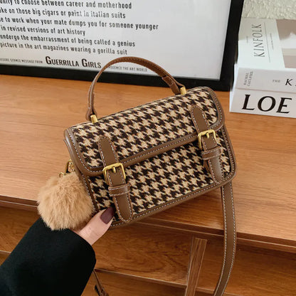 Classic Plaid Handbag
