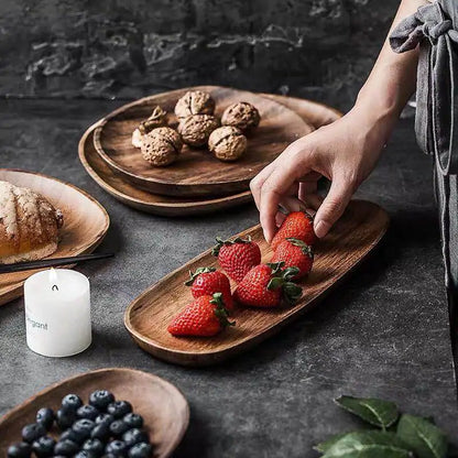 Rustic Natural Wood Serving Essentials