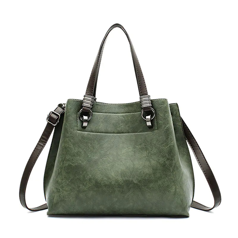 The Madison Vegan Leather Shoulder Bag