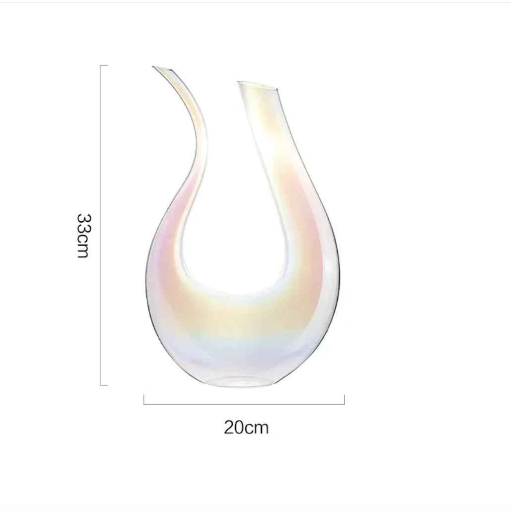 Artisan U-Shaped Wine Decanter