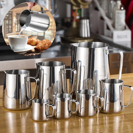 Elite Stainless Steel Barista Coffee & Milk Frothing Pitcher