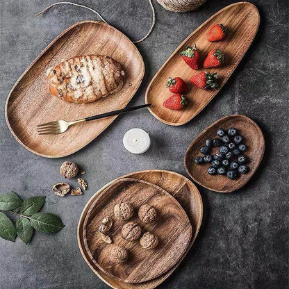 Rustic Natural Wood Serving Essentials