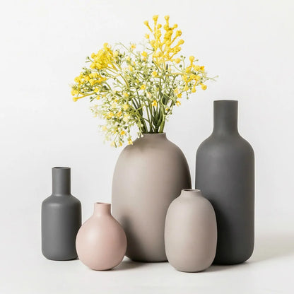 Scandinavian Serenity Glass Vase