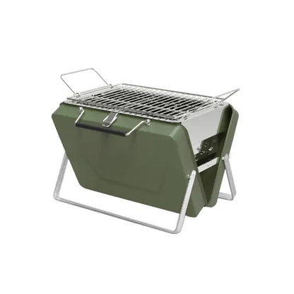 Rockbrook Portable Stainless Steel Charcoal Grill BBQ