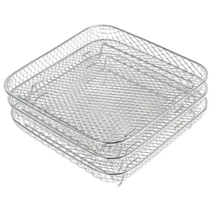 ChefStack Square Air Fryer Racks, Set of 3