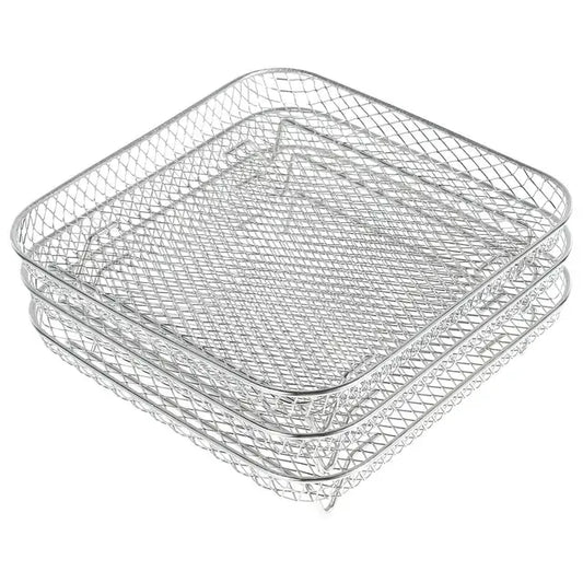ChefStack Square Air Fryer Racks, Set of 3