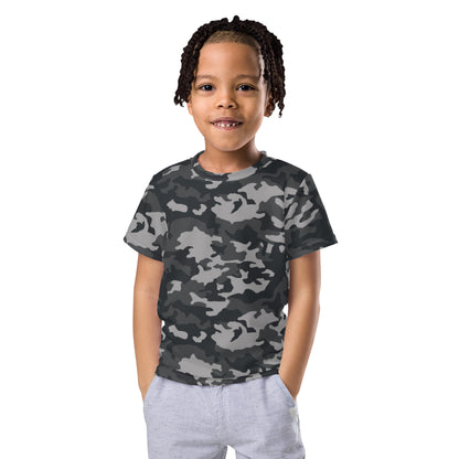 Kids crew neck t-shirt - Camo