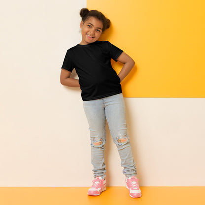Kids crew neck t-shirt - Classic Black