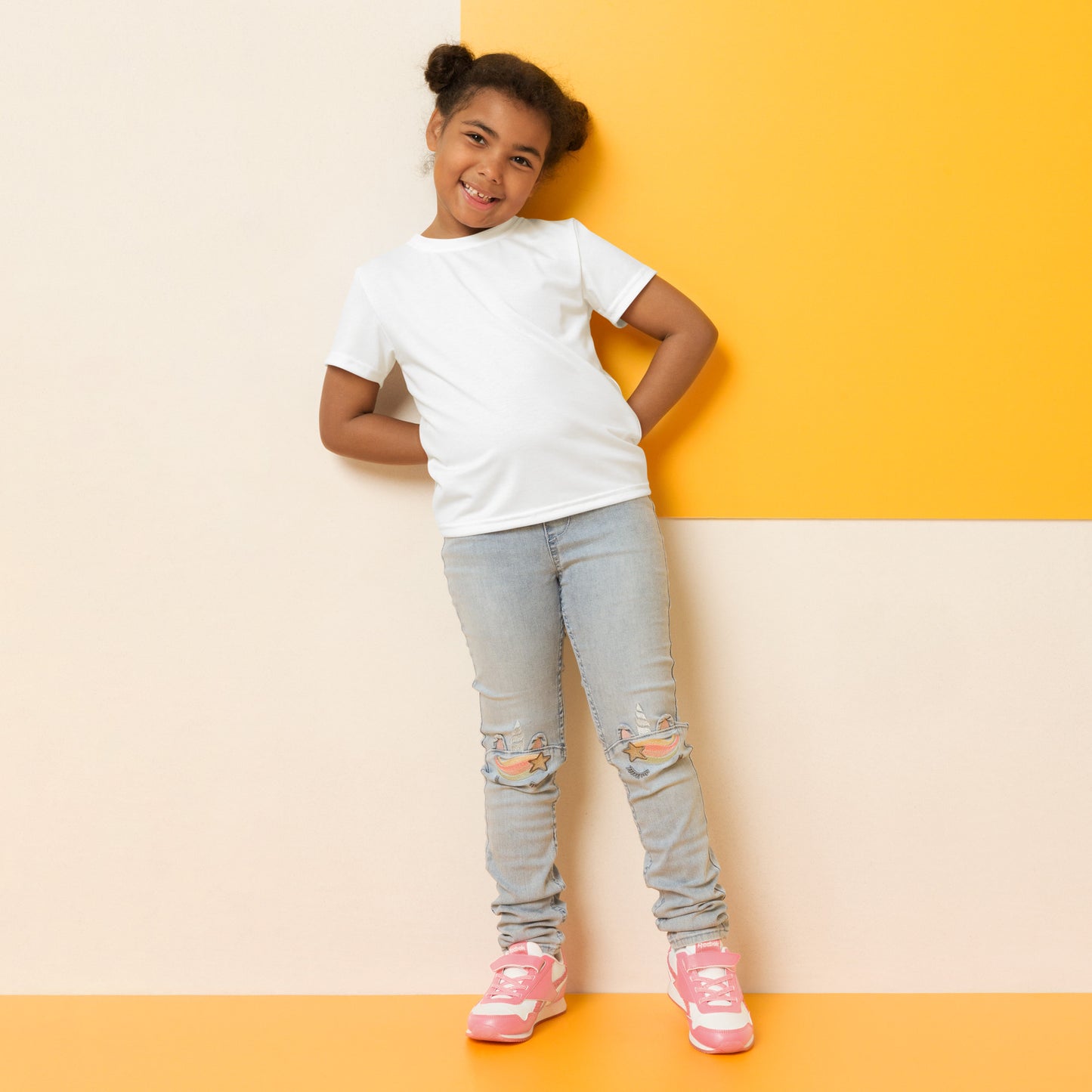 Kids crew neck t-shirt - Bright White