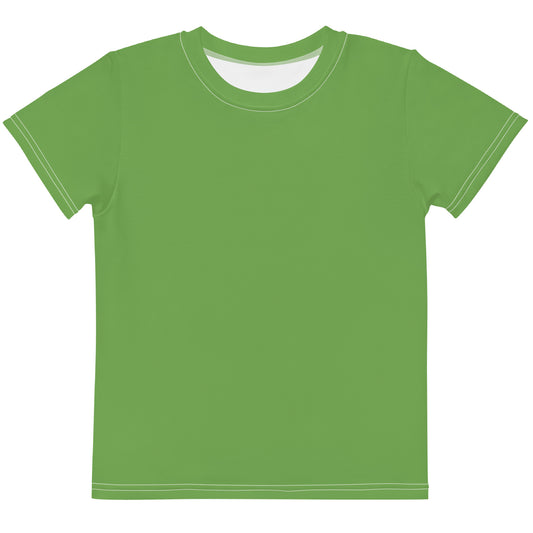 Kids crew neck t-shirt - Fern Green