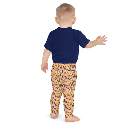 Kid's Leggings - Playful Leopard Print
