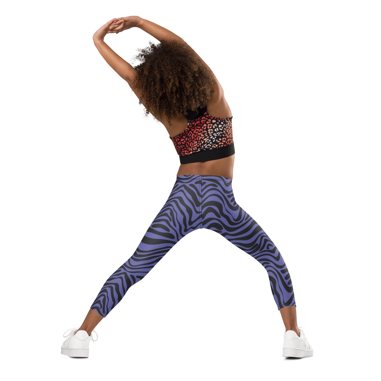 Kid's Leggings - Cosmic Ripple