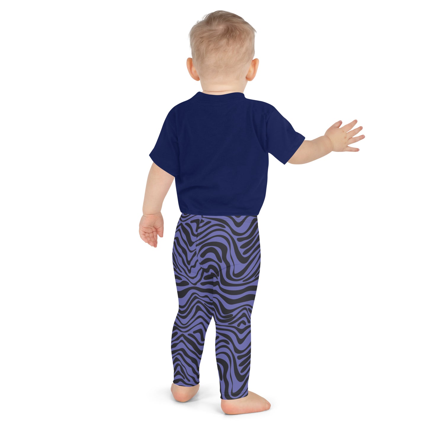Kid's Leggings - Cosmic Ripple