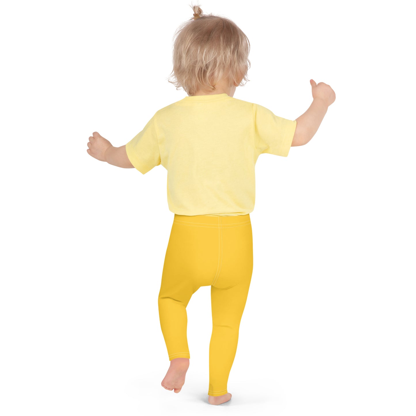 Kid's Leggings - Honey Mustard Yellow