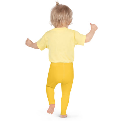 Kid's Leggings - Honey Mustard Yellow