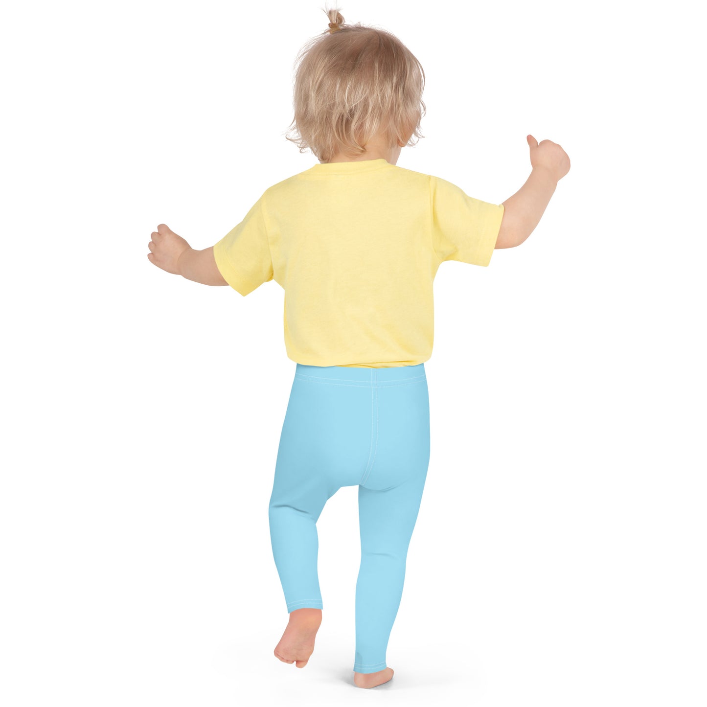Kid's Leggings - Sky Dream Blue
