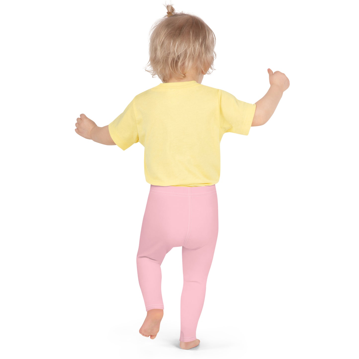 Kid's Leggings - Cotton Candy Pink