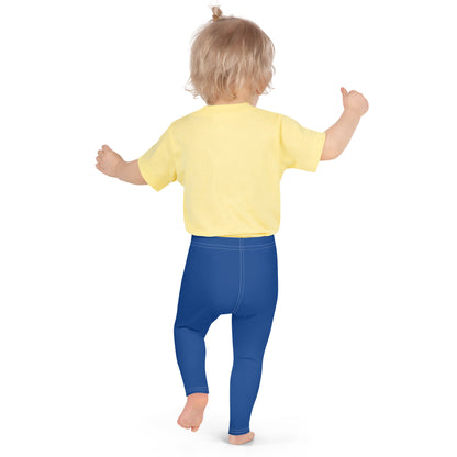 Kid's Leggings - Deep Ocean Blue