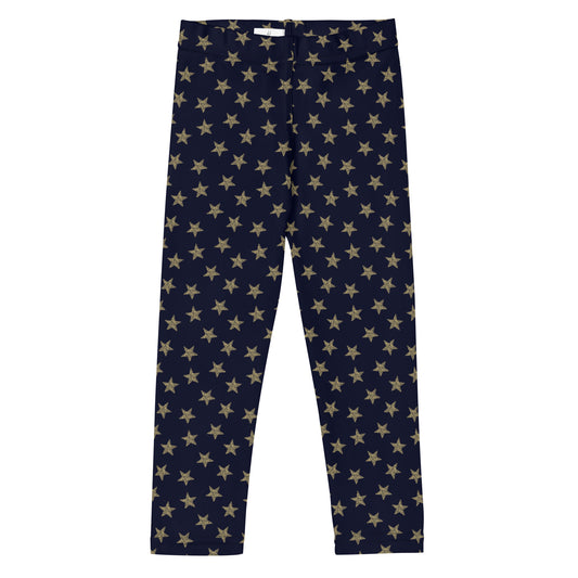 Kid's Leggings - Gold Stars