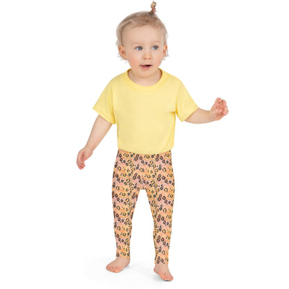 Kid's Leggings - Playful Leopard Print