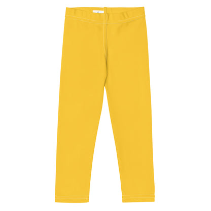 Kid's Leggings - Honey Mustard Yellow