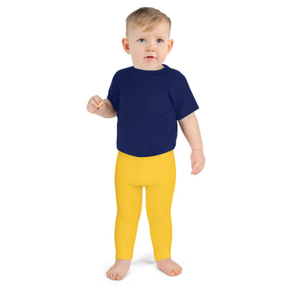Kid's Leggings - Honey Mustard Yellow